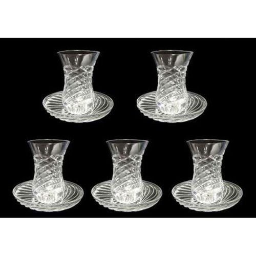 Pasabahce Kristal Cam Çay Bardağı Seti 5 Adet 5,5X5,5X8Cm
