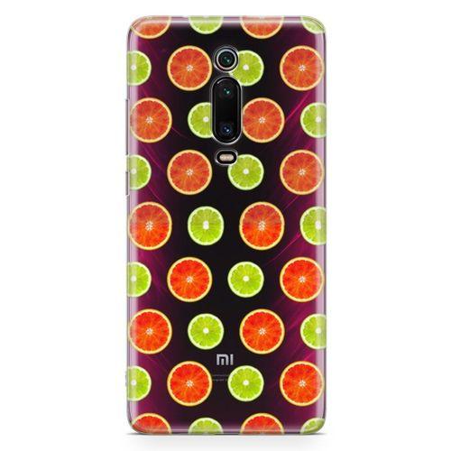 Xiaomi Redmi K20 Pro Kılıf Lime Portakal Arka Kapak Koruma Desenli Full Koruyucu