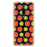 Xiaomi Redmi K20 Pro Kılıf Lime Portakal Arka Kapak Koruma Desenli Full Koruyucu