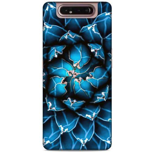 Lopard Samsung Galaxy A80 Uyumlu Kılıf Bahar (1) Kılıfı Mavi