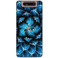 Lopard Samsung Galaxy A80 Uyumlu Kılıf Bahar (1) Kılıfı Mavi