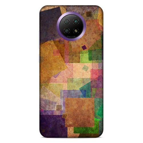 Lopard Xiaomi Redmi Note 9 5g Uyumlu Kılıf Soyut Sanat (37) Baskılı Silicone Cover