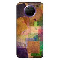 Lopard Xiaomi Redmi Note 9 5g Uyumlu Kılıf Soyut Sanat (37) Baskılı Silicone Cover