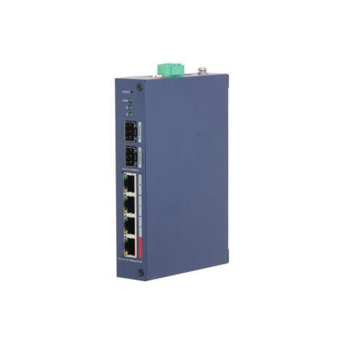 DAHUA CHS4206-4ET-90, 4 Port, Megabit, PoE 90W, 2 Port SFP, Cloud Yönetilebilir, Switch