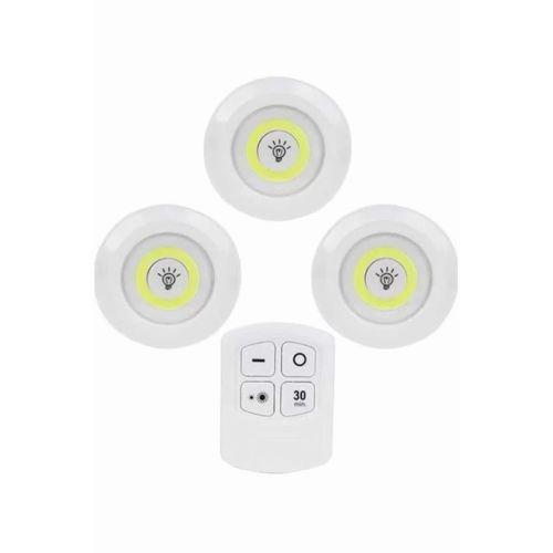 Kablosuz Pilli Işıldak Masa Lambası Mutfak Tezgah Altı Banyo Dolabı Dolap İçi