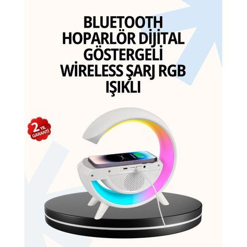 15w Hızlı Şarj Destekli Led Atmosfer Işığı Ve Alarm Fonksiyonlu Lamba