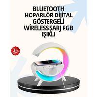 15w Hızlı Şarj Destekli Led Atmosfer Işığı Ve Alarm Fonksiyonlu Lamba