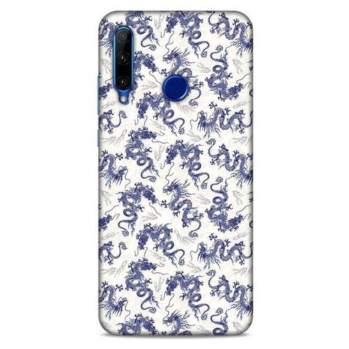 Huawei Y6P Kılıf Japonya (30) Silicone Case Japonya Ejderha Efsanesi