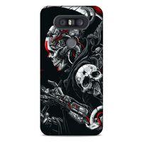 LG K41S - K51S Uyumlu Kılıf Motorsiklet (23) Ultra Koruma Kılıfı Kurukafa