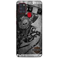 Samsung Galaxy A21s Uyumlu Kılıf Motorsiklet (41) Tank Kılıf Harley