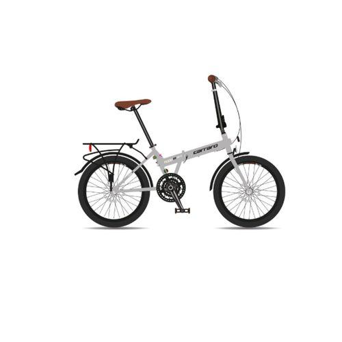 Carraro Flexi 121 D Katlanır Bisiklet Gri-Siyah