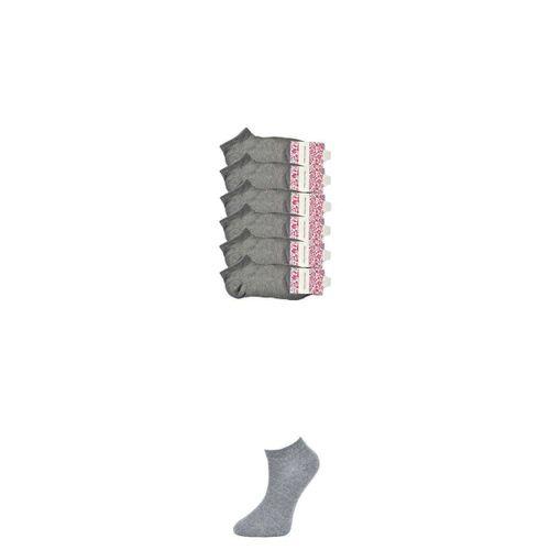 Gri Kadın Bilek Çorap 6 Çift