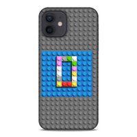 Lopard Apple iPhone 12 Uyumlu Kılıf BloX (26) Tpu Silikon Kılıf O Harfi