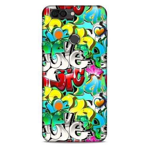 Graffitix (13) Desenli Silikon Kapak Vestel Venüs V6 Kılıf