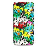 Graffitix (13) Desenli Silikon Kapak Vestel Venüs V6 Kılıf