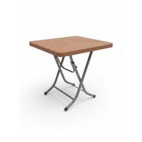 Mandella 80x80 Katlanır Ayaklı Masa Tik Eko