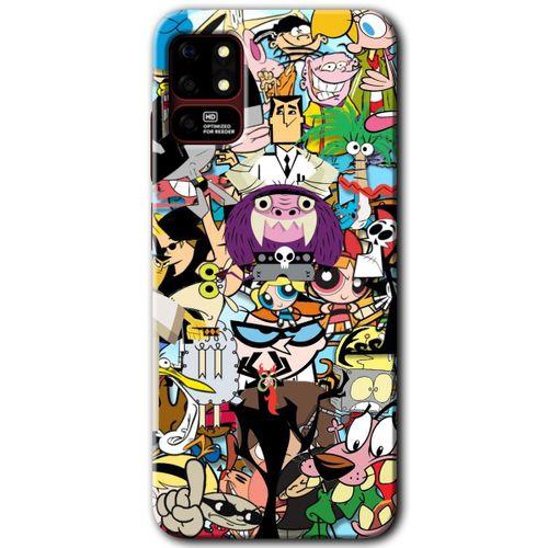 Reeder S19 Max Kılıf HD Desen Baskılı Arka Kapak - Süper Çizgi Kahramanlar