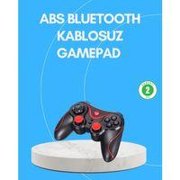 Uzun Pil Ömürlü Kablosuz Oyun Kumandası Pc Telefon Tablet İçin