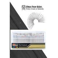 Bella Diamond 30'lu Profesyonel Elmas Freze Protez Jel Tırnak Törpü Ucu Seti 722928