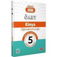 2024 ÖABT Kimya Öğretmenliği Tamamı Çözümlü 5 Deneme Data Yayınları