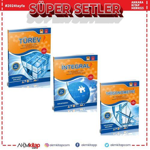 Apotemi Yayınları Türev İntegral ve Trigonometri Seti 3 Kitap