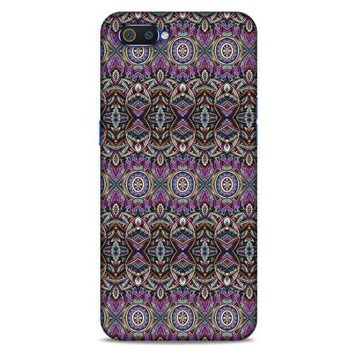 Ethnic Culture (90) Oppo Realme C2 Kılıf Silikon Kapak Desenli