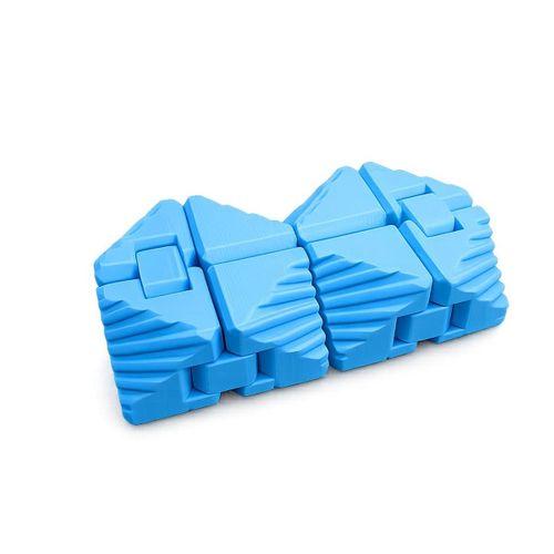 Sonsuzluk Küpü (Infinity Cube) Üçgen Açık Mavi Stres Oyuncağı