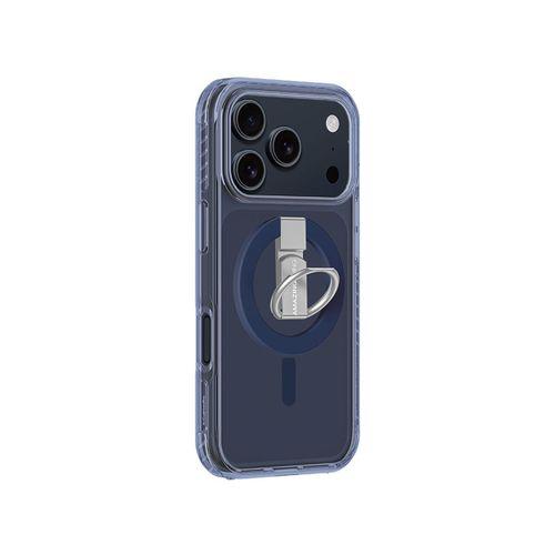 Apple iPhone 17 Pro Max Kılıf M-safe Şarj Özellikli Yüzük Standlı Amazingthing Titan Pro Serisi Kapak