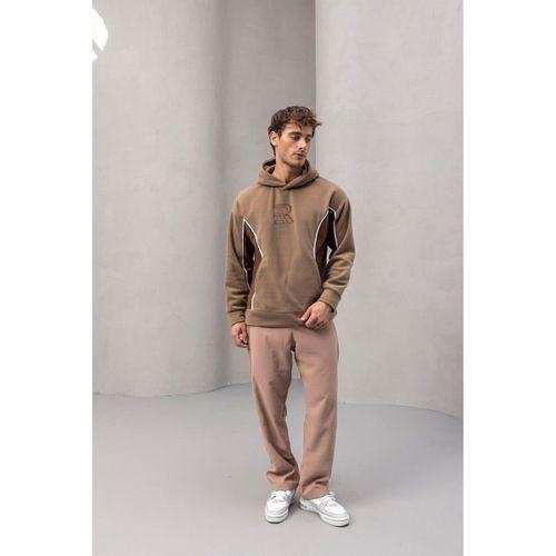 Frank Oversize Kapüşonlu Sweatshirt Polar Bej - Wilder Modal Kumaş Pantolon Açık Bej