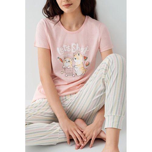 Arnetta 3571-s Kısa Kol Pijama Takımı