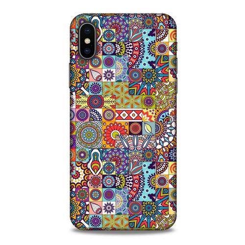 Ethnic Culture (25) Apple iPhone XS Kılıf Silikon Kapak Desenli