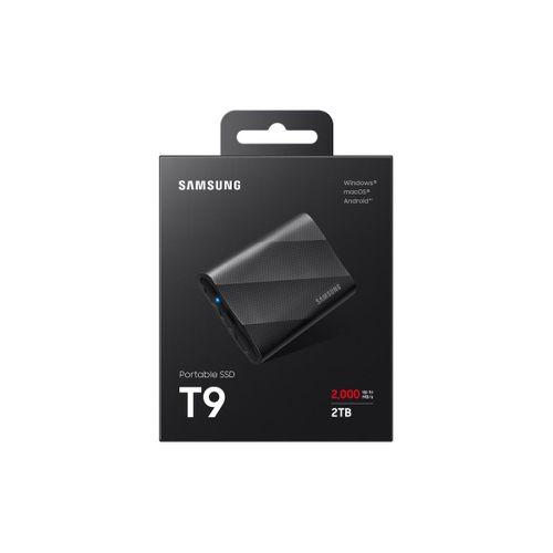 2TB SAMSUNG 2000/1950MB/s USB 3.2 GEN 2X2 TAŞINABİLİR T9 MU-PG2T0B/WW