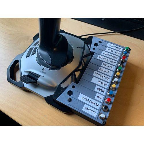 Logitech Extreme3dpro Joystick Düğme Paneli - 5108745