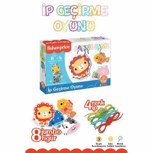 HAPPY JUNIOR Fisher Price İp Geçirme Oyunu Lacing Game