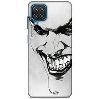 Samsung Galaxy A12 Uyumlu Kılıf Joker (8) Baskılı Kılıf Beyaz