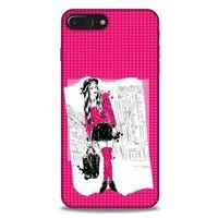Sokak Modası 66 Apple Iphone 7 Plus Kılıf Desenli Silikon