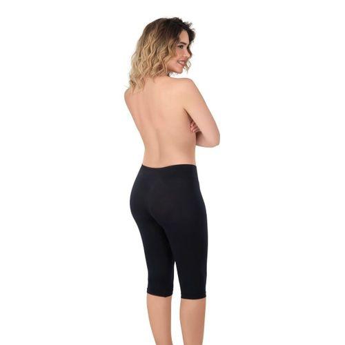 Siyah  3856 Soft Kapri Tayt