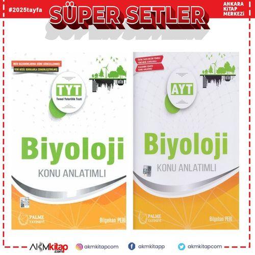 TYT AYT Biyoloji Konu Anlatımı 2 Kitap Set