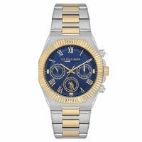 U.s. Polo Assn. USPA1128-07 Quartz Çelik Altın/Gri Lacivert Kadran 40 mm Erkek Kol Saati
