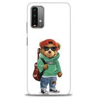 Xiaomi Redmi 9T Kılıf HD Baskılı Kılıf - Teddy Bear + Tam Ekran Koruyucu