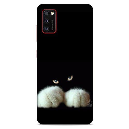 Lopard Samsung Galaxy A41 Uyumlu Kılıf Kediler (50) Shockproof Kılıf Patiler