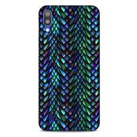 Samsung Galaxy M10 Kılıf Dragons (1) Kılıfı Ejderha Pulları Rainbow