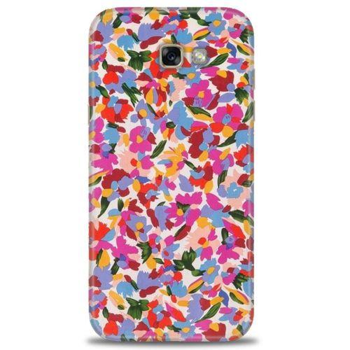 Samsung Galaxy A7 2017 / A720 Kılıf HD Baskılı Kılıf - Renkli Baskı + Tam Ekran Koruyucu