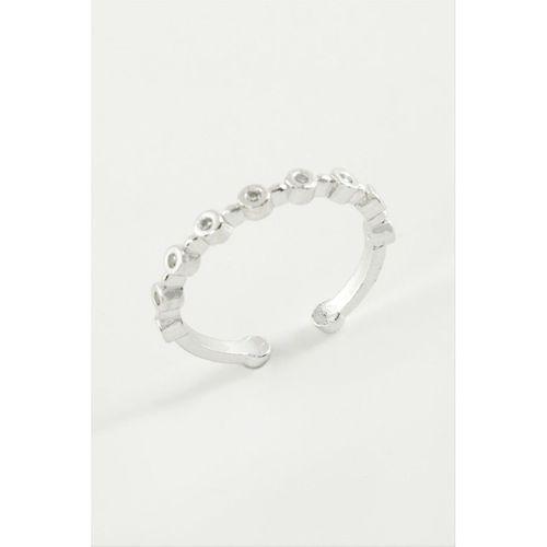 Yuvarlak Zirkon Taşlı Yüzük