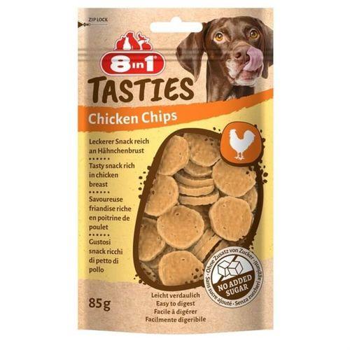 8IN1 Tasties Chicken Chips Tavuk Cipsi Köpek Ödülü 85 gr