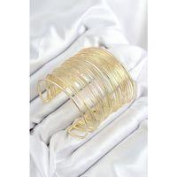 Pirinç Tel Sarma Model Gold Renk Kadın Bileklilk