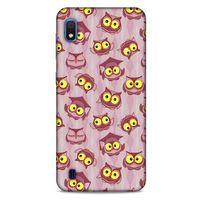 Baykuşlar (43) Desenli Silikon Kapak Telefon Kabı Samsung Galaxy A10 Kılıf