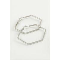 Beşgen Halka Küpe 4 cm