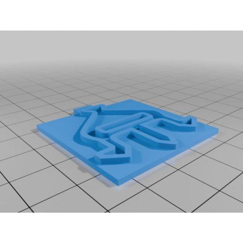 Turk Symbols Ewer Kolye Ucu 3D Baskı (Bu ürün Sadece Plastik parçadır - Almadan Önce Soru Sorabilirsiniz)