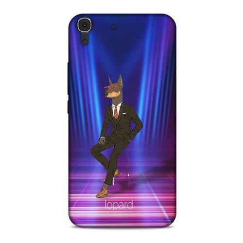 Huawei Honor 8a Kılıf FunnyMaX (44) Tough Armor Kılıf Fuşya Doberman